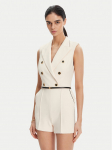 Elisabetta Franchi Kombinesoon TU-T45-51E2 Beež Regular Fit