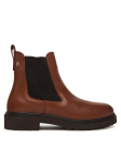 Tommy Hilfiger Poolsaapad Cleated FW0FW08766 Pruun 41