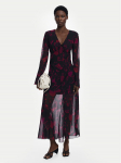 Desigual Kokteilikleit Ratan 25WWVW24 Bordoopunane Regular Fit