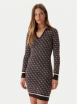 Guess Kootud kleit W5BK25 Z3JD2 Pruun Slim Fit