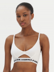 KARL LAGERFELD Bralette rinnahoidja A1W47006 Valge