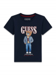 Guess T-s&auml;rk N6RI05 K8HM4 Tumesinine Regular Fit