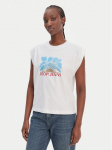 JOOP! Jeans T-s&auml;rk Tosha 30102133 Valge Regular Fit