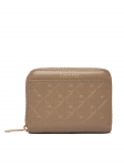 Calvin Klein Rahakott Emblem Aop Embossed Zip Around LV04F1081G Beež