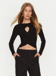 ViCOLO Kampsun 22099S Must Slim Fit