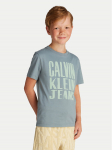 Calvin Klein Jeans T-s&auml;rk Slogan Graphic IB0IB02459 Sinine Regular Fit