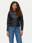 Vero Moda Tehisnahast jope Amanda 10331229 Must Regular Fit