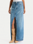 BOSS Teksaselik 50542445 Sinine Regular Fit
