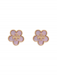 Tory Burch K&otilde;rvar&otilde;ngad Mop Stud Earrings 157351 Roosa