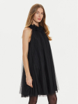 TWINSET Kokteilikleit 242AT2150 Must Loose Fit