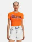 Versace Jeans Couture T-s&auml;rk 78HAHC05 Oranž Slim Fit