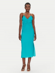 Simona Corsellini Suvekleit P25CPAB05601 T&uuml;rkiissinine Regular Fit