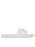 Tommy Hilfiger Pl&auml;tud Hilfiger Print Tumble Pool Slide FM0FM05505 Valge 46