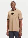 adidas T-s&auml;rk adicolor 2000s Cali JX1516 Beež Loose Fit L