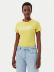 Tommy Jeans T-s&auml;rk Essential DW0DW19447 Kollane Slim Fit XS