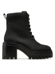 Calvin Klein Jeans Saapad Chunky Heeled Zip Boot Lth YW0YW01548 Must