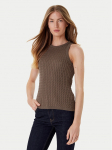 Tommy Hilfiger Top WW0WW45706 Pruun Slim Fit S