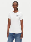 BOSS T-s&auml;rk C_Elogo_21 50540260 Valge Slim Fit
