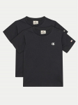 Champion T-s&auml;rkide komplekt 306581 Must Regular Fit XS