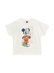 adidas T-s&auml;rk Disney Mickey Mouse JL9169 Valge Loose Fit 3_6M