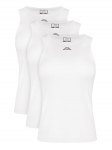 Kappa Topide komplekt Logo Myrta 38277KW Valge Regular Fit