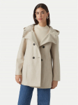 Vero Moda Kevad-s&uuml;gis mantel Fortuneshila 10291044 Beež Regular Fit