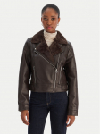 Vero Moda Tehisnahast jope Hailey 10250405 Pruun Regular Fit