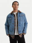 RVCA Teksajakk Post Dayshift 23A213506 Sinine Regular Fit
