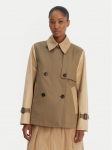 Weekend Max Mara Vihmamantel Biglia 2615021051 Roheline Relaxed Fit 36