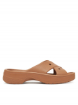 Crocs Pl&auml;tud Cross Strap 210840 Pruun