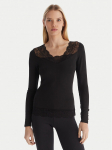 Ysabel Mora Termoaktiivne aluspesu &uuml;lemine osa 70033 Must Slim Fit