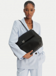 Calvin Klein K&auml;ekott Emblem Hw Pebble Satchel LV04F3494G Must