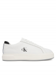 Calvin Klein Tossud Basket Cupsole Laceup Lth Ml YM0YM01460 Valge