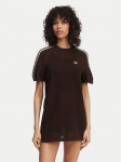 adidas Kootud kleit Knitted Crochet KE0203 Pruun Loose Fit