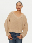 PINKO Kampsun Spiga 102803 A1KP Beež Regular Fit