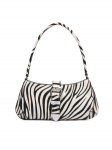Tommy Jeans K&auml;ekott Tjw Cool Zebra Shoulder Bag AW0AW18879 Valge