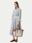 Tommy Hilfiger K&auml;ekott Th Script Tote Canvas AW0AW18829 Kreemjas