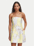 Bardot Kokteilikleit Karoline 60099DB9 Helekollane Regular Fit