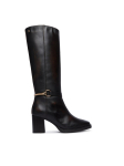 Tommy Hilfiger Ratsasaapad Th Stud Heel Riding Knee Boot FW0FW09551 Tumepruun