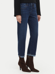 Liu Jo Teksad UF6085 D0356 Tumesinine Straight Fit