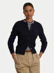 Polo Ralph Lauren Kardigan 211971868008 Tumesinine Slim Fit
