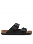 Birkenstock Pl&auml;tud Arizona Birko-Flor 551251 Must
