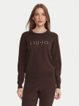 Liu Jo Kampsun TF5248 MS63L Pruun Regular Fit