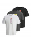 Jack & Jones T-s&auml;rkide komplekt Holiday Skull 12294420 V&auml;rviline Regular Fit