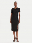 Patrizia Pepe Kokteilikleit 8A1596/A701-K103 Must Regular Fit