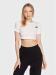 The North Face T-s&auml;rk Simple Dome NF0A82EC Valge Regular Fit