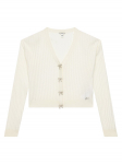 Guess Kardigan J6RR11 Z4530 Valge Regular Fit