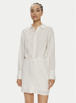 Gina Tricot Pluusikleit 22008 Valge Regular Fit