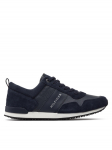 Tommy Hilfiger Tossud Iconic Leather Suede Mix Runner FM0FM00924 Tumesinine