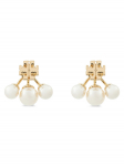 Tory Burch K&otilde;rvar&otilde;ngad Kira Pearl Front-Back Earring 153672 Kuldne